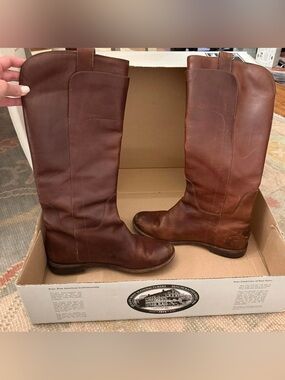 Frye tall riding boots